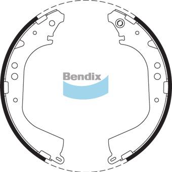 Bendix Brake Shoe Set BS1660