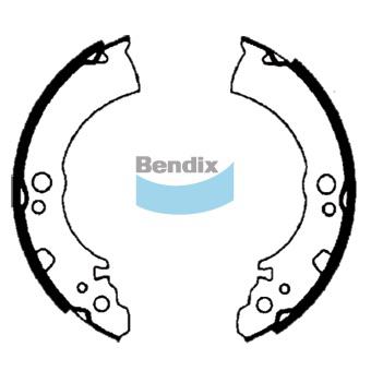 Bendix Brake Shoe Set BS1672