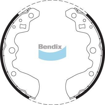 Bendix Brake Shoe Set BS1684