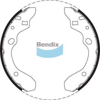 Bendix Brake Shoe Set BS1685
