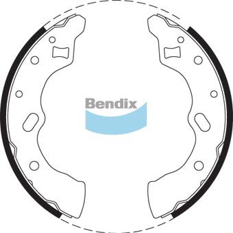 Bendix Brake Shoe Set BS1696