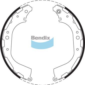 Bendix Brake Shoe Set BS1726