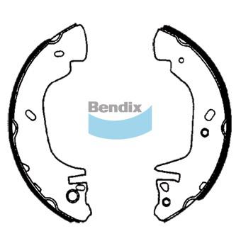 Bendix Brake Shoe Set BS1738