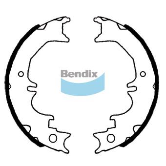 Bendix Park Brake Shoe Set BS1745
