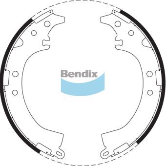 Bendix Brake Shoe Set BS1747