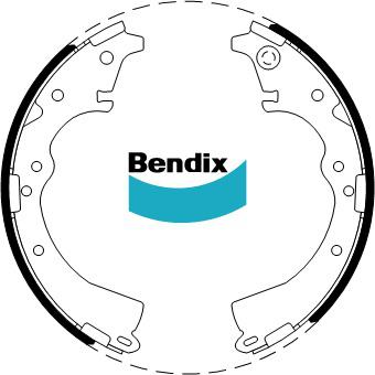 Bendix Brake Shoe Set BS1768