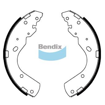 Bendix Brake Shoe Set BS1769
