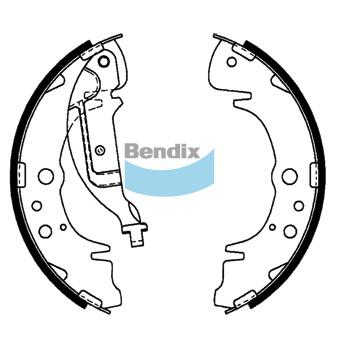Bendix Brake Shoe Set BS1778