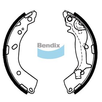 Bendix Brake Shoe Set BS1780