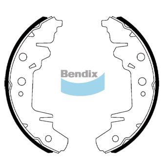 Bendix Brake Shoe Set BS1802