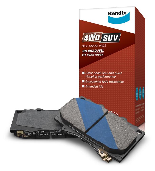 Bendix 4x4 Brake Pad Set Rear DB1781 -4WD