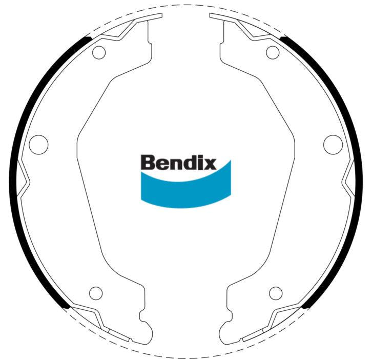 Bendix Brake Shoe Set BS5253