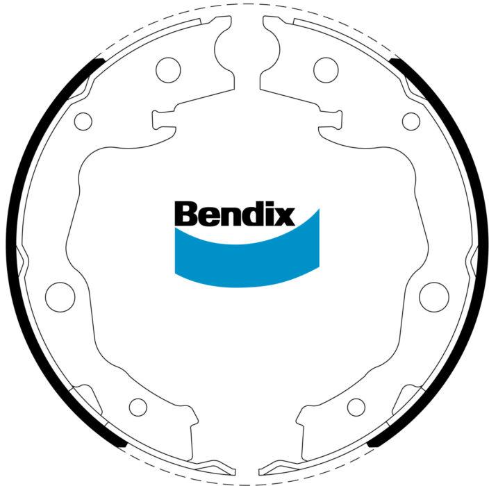 Bendix Brake Shoe Set BS5257