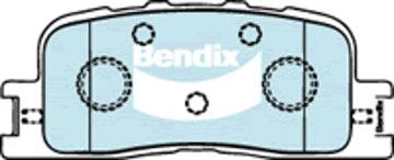 Bendix EV Hybrid Brake Pad Rear SET DB1463  EV