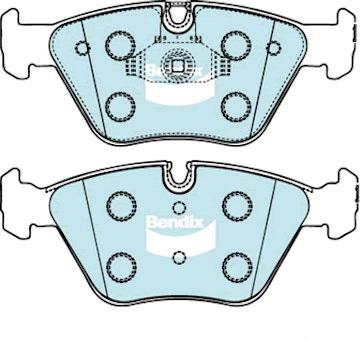 Bendix General CT Brake Pad Set Front DB1522 GCT