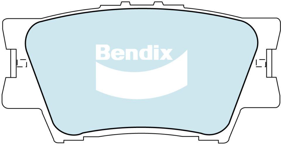 Bendix Heavy Duty Brake Pad Set DB1931 HD