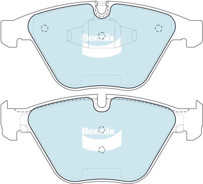 Bendix General CT Brake Pad Set Front DB2194 GCT