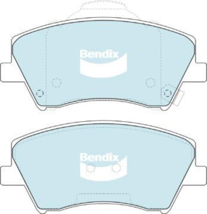 Bendix General CT Brake Pad Set Front DB2443 GCT