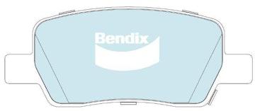 Bendix 4x4 Brake Pad Set DB2643 4WD