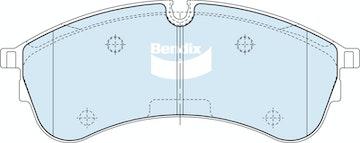 Bendix Heavy Duty Brake Pad Set Front DB2682 HD