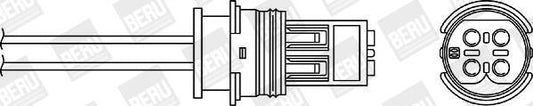 BERU Oxygen Sensor OZH098