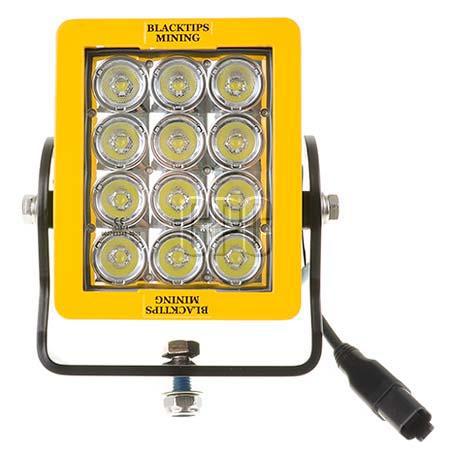 Blacktips Mining 12 LED Work Light IP69K 7W 60deg 160x145x90mm BIB071225