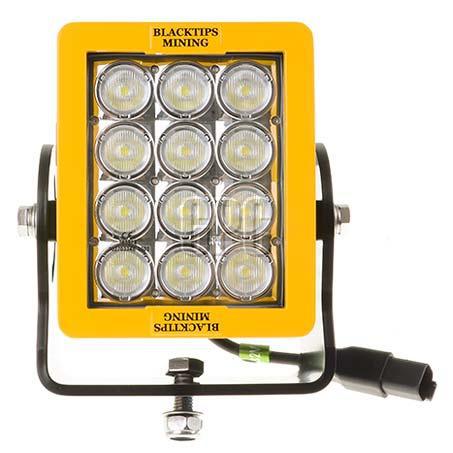 Blacktips Mining 12 LED Work Light IP69K 7W 30/60deg 160x145x90mm BIB07123060