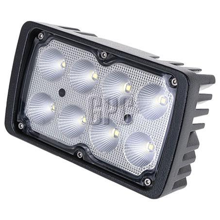Blacktips Agricultural Rect 8 LED Work Light 40W Flood Beam 92x152x70mm BLB0545H