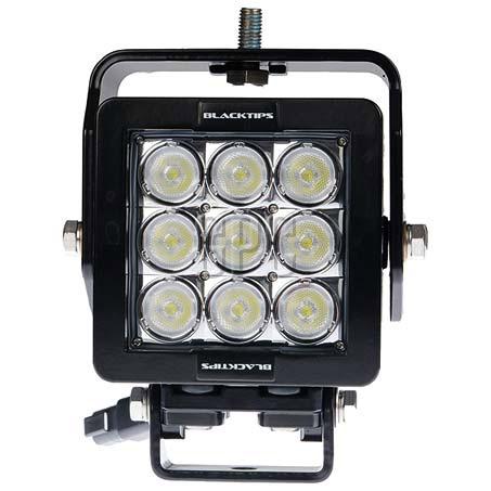 Blacktips 9 LED Work Light 25deg 145Wx135Hx85D mm BLB070925