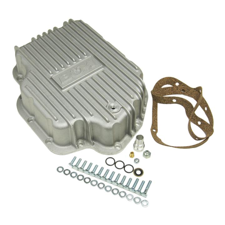 B&M Cast Aluminium Hi-Tek Deep Trans Pan fits GM TH400 Automatic Trans BM20280