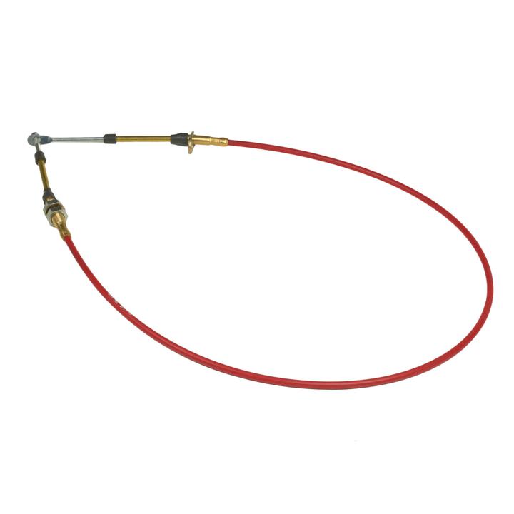 B&M Performance Shifter Cable Red 5Ft Length fits Most B&M Shifters (Except Race Models) BM80605