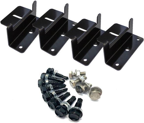 Boab Solar Panel Aluminium Mounting Bracket 100x40x40mm (Pack of 4) B54007