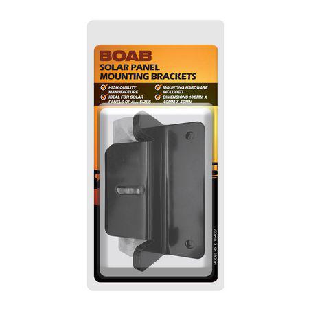 Boab Solar Panel Aluminium Mounting Bracket 100x40x40mm (Pack of 4) B54007