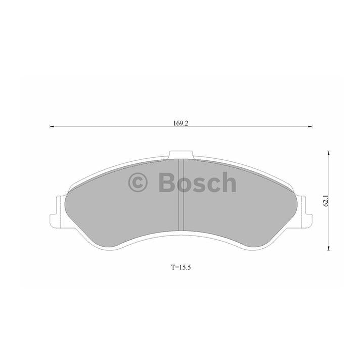 Bosch Blue Line Brake Pad Set Front DB1375BL