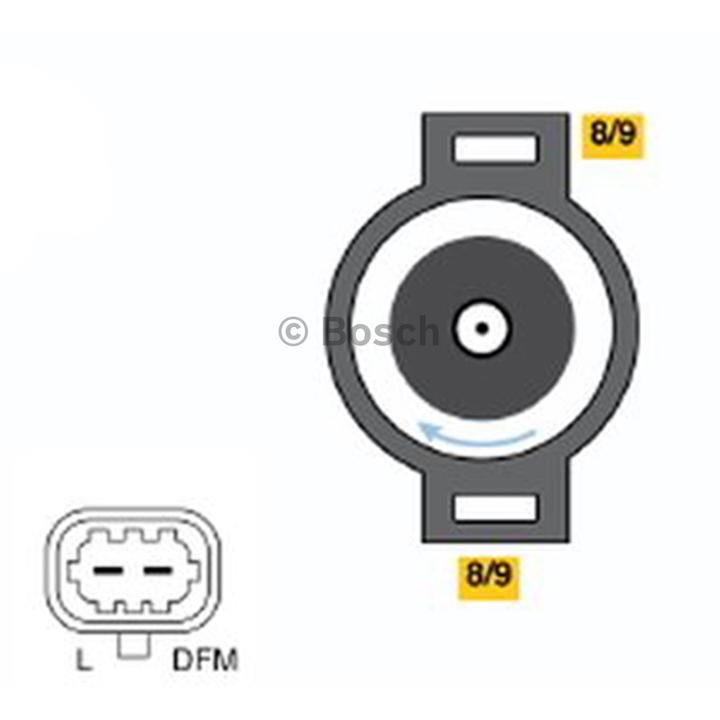 Bosch Alternator 0 124 425 053