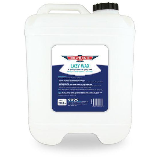Bowden's Own Lazy Wax Carnauba 20L