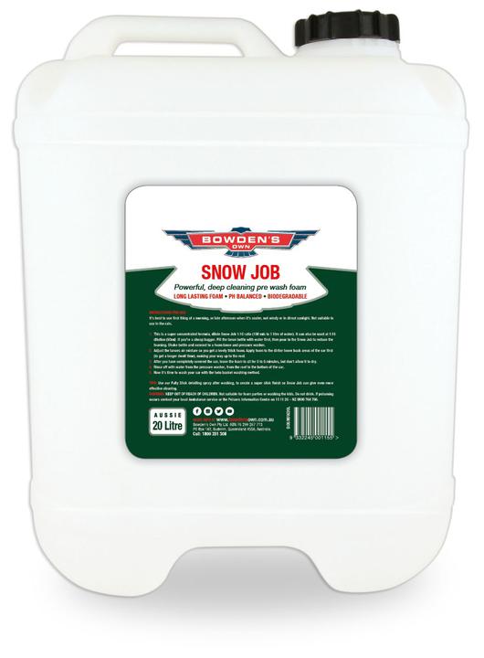 Bowden's Own Snow Job Pre-Wash Snow Foam 20L