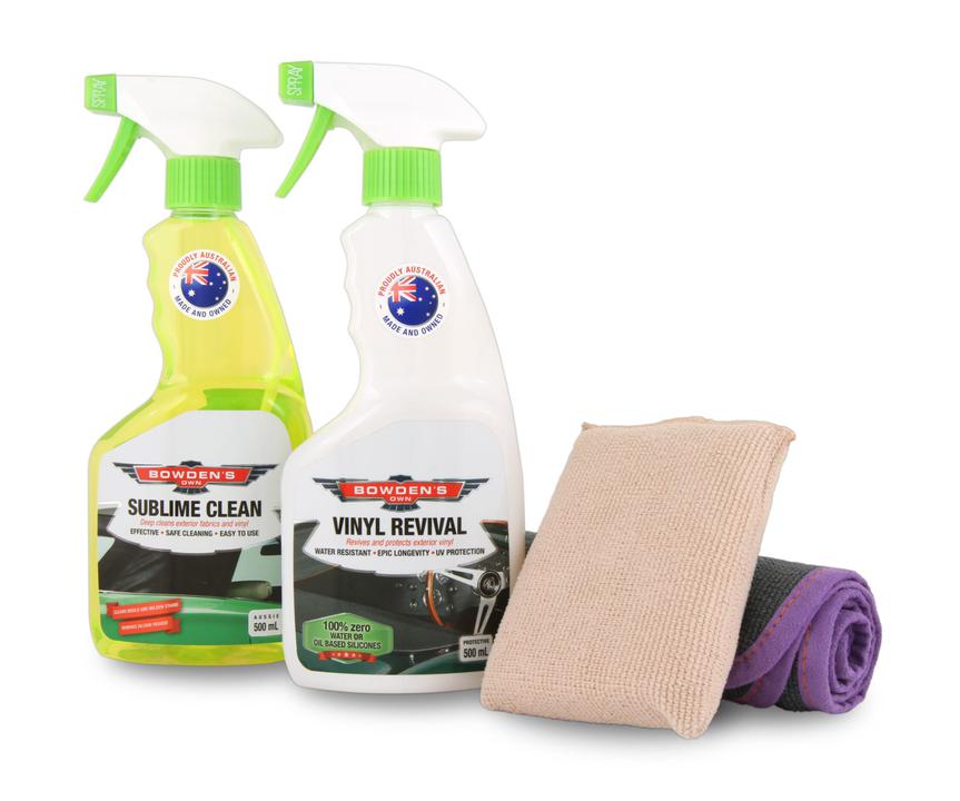 Bowden's Own Vinyl & Plastic Revival Pack 4pc