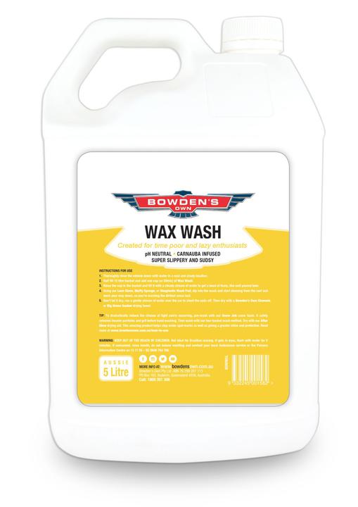 Bowden's Own Wax Wash Shine & Protection 5L
