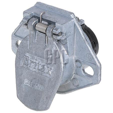 Britax HD Die Cast Metal 7-Pin Trailer Socket B720