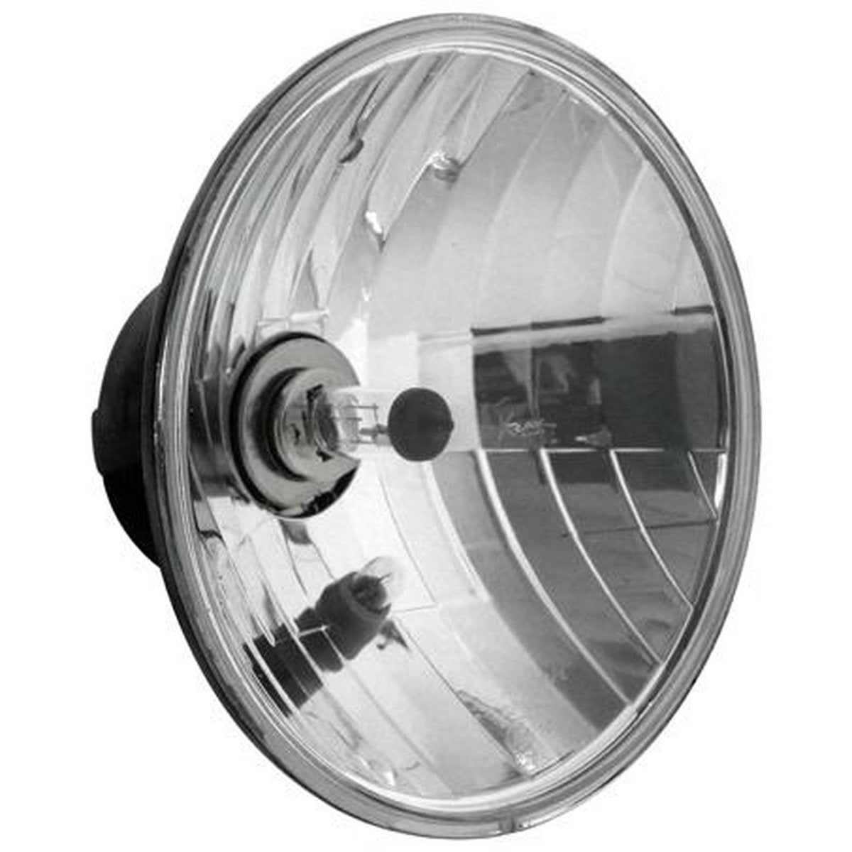 Britax Semi Sealed Beam Round Globe Style H4 178mm HL178PH4