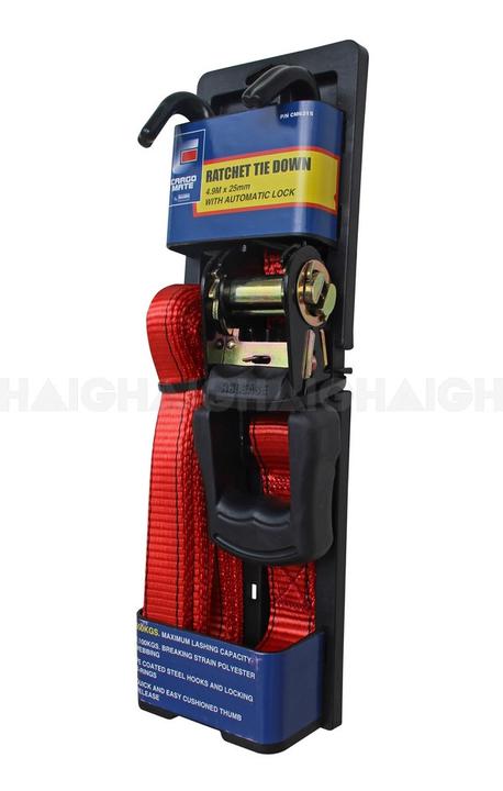 Cargo Mate Ratchet Tie Down 25mm x 4.9m - CM6315