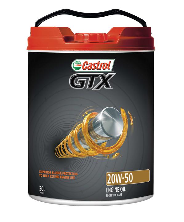 Castrol GTX Semi Synthetic Engine Oil 20W-50 20L 3415234