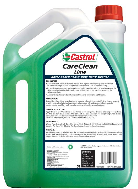 Castrol Careclean Lime 5L 3410663