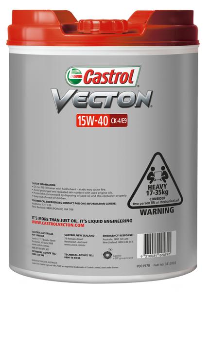 Castrol Vecton 15W-40 CK-4/E9  20L 3413003