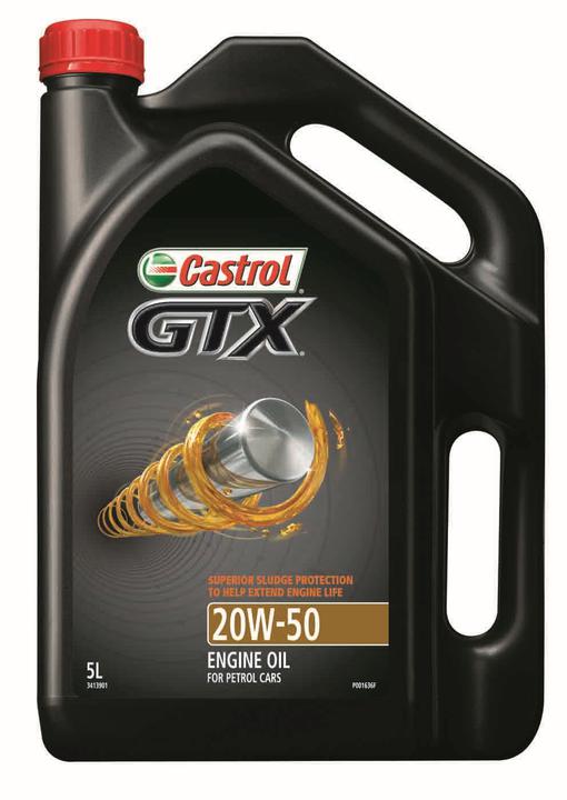 Castrol GTX Premium Mineral Engine Oil 20W-50 5L 3413901