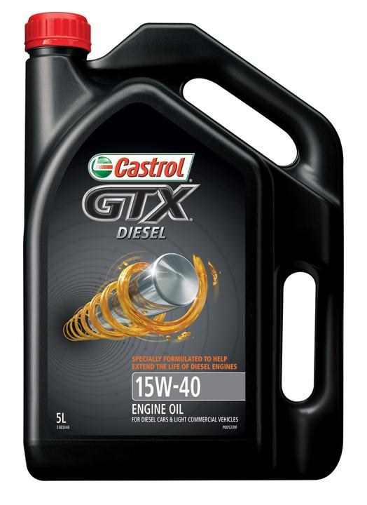 Castrol GTX Diesel Premium Mineral Engine Oil 15W-40 5L 3383440