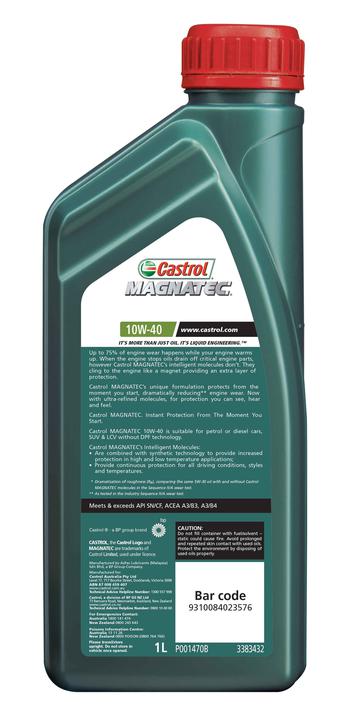 Castrol MAGNATEC 10W-40 Engine Oil 1L 3383432