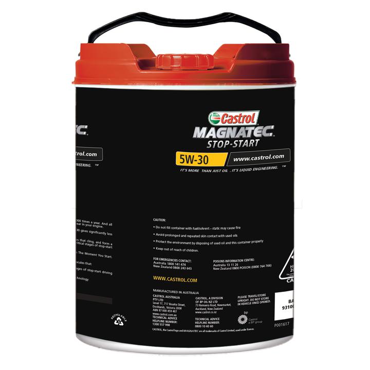 Castrol MAGNATEC Stop-Start Full Synthetic Engine Oil 5W-30 20L