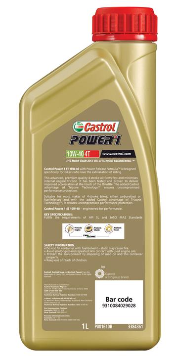 Castrol Power 1 4T 10W-40 1L 3384361